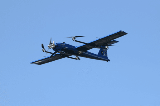 CGT VTOL UAV in flight